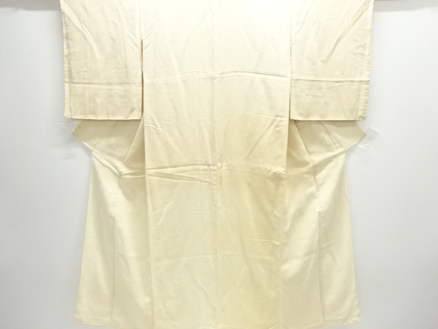 アンティーク　白錦紗中着